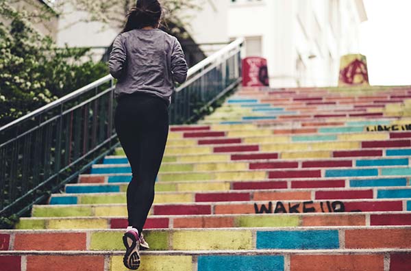 interval training stairs